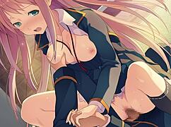 Suggestive hentai love elections, chisato sumiyoshi cum scene in episode 19