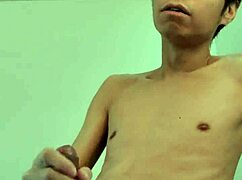 Young Man Engages in Intense Solo Wanking to Celebrate the New Year