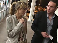 Blonde Milf Cheats On Hubby With Hardcore Wanking!