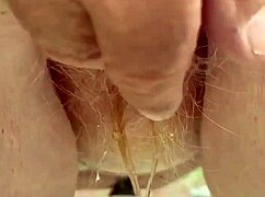 Peeing Through Red Hair