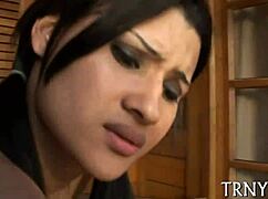 yo, this teen 18+ tranny is goin absolutely nuts!