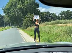 i fucked a shy german teen 18+ outdoor with some strangers, it was so wild