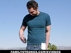 big tit teen rides stepdaddy's monster cock to orgasm!