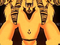 Vtuber minnah mia dances intriguingly on cam with european flair