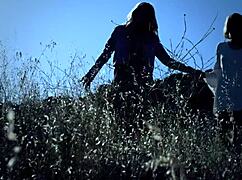 Enchanted by lesbians scarlet red and blake eden in pov