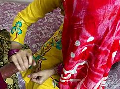 Desi Villager Bhabhi Gets Fucked Hard with Big Ass and Squirting