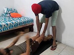 Getting pussy ready to fuck in uniform 😏