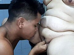 Stepmother excels at giving mind-blowing cock blowjobs every time