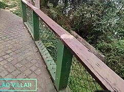 Beautiful Young Brunette Submissively Deepthroats Big Cock with Passionate Emotion