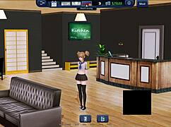 Playing harem hotel 341, what a fun game! 😊