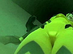 Tracer Scissoring Rusk Joel In Intense Femdom Hardcore Action