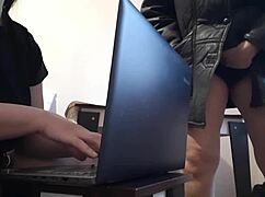 Risky Office Play Near My Colleague Turns Me On. Can I Keep It Secret?