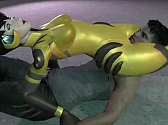 Tracer Scissoring Rusk Joel In Intense Femdom Hardcore Action