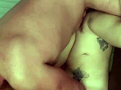 Wow, hotwife gets cummed on in homemade quickie!