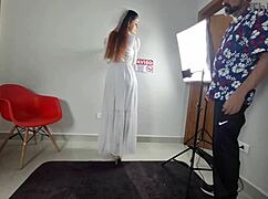 The bride says, 'I want that photographer's cock now'