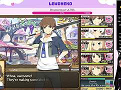 Vtuber Lewdneko Plays Evenicle Part 22 With Huge Big Tits And Ass