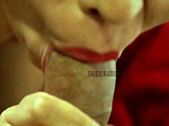 Sloppy BLOWJOB in DOGGYSTYLE position!