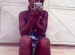 crazybitch continued twerking in clothes till she decides to twerk naked