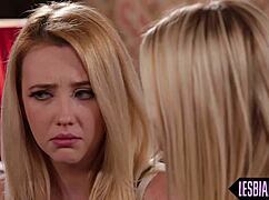 Tribbing Lesbian Eaten by Cute Teen