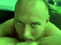 I swear, watching my blue-eyed guy eat me out is unreal... can't stop moanin!