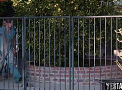 Two horny handymen rail that big ass petite milf wife 😏