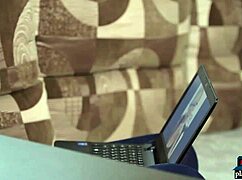 natural teen blonde takes selfies with shaved pussy