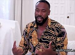 This lustful MILF couldn’t resist meeting her new neighbor’s massive black cock for a wild ride