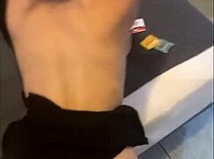 Latina Neighbor Fucks Tight Cock First Time!