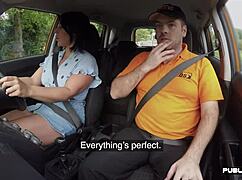 Watch This Brit Ride Her Instructor in the Car?