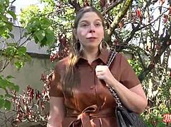 Alice Belle feels slutty pleasure in lingerie