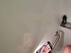 The hot wife's blowjob in the public shower stirs deep emotions behind the scenes.