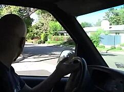 Chunky black babe Daphne Daniels delivers mind-blowing interracial blowjobs