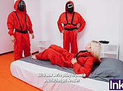 i felt so alive watching vivian lola's curvy body get punished in that squid game parody