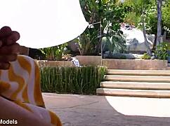 Neela Sky Cute Petite 18+ Indian Girl Sucks Huge Cock POV!