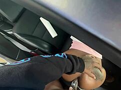 Pull Over For Creamy Pussy Nut