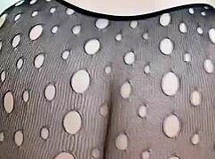 mature latina with big ass seduces me in lingerie, creampies inside