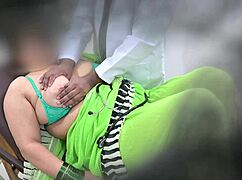 indian doctor having fun with patient bhabhi's huge big tits and balloon ass 😏