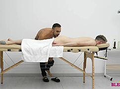 Straight masseur hired for cheating fun 😉