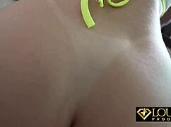 Emotional blowjob from tattooed redhead Malu Paz