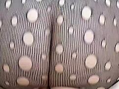 mature latina with big ass seduces me in lingerie, creampies inside