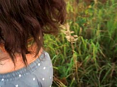 Real Amateur Couple Nails Outdoor ASS FUCK with Forest Creampie