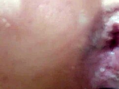 Slut stretches her asshole with toys and dildo, pushing limits intensely.