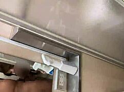 gorgeous petite babe gushes in a hot threeway