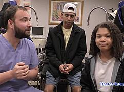 Dr Tampa Runs Fema Camps With Michelle Anderson in Latex Gloves and Handcuffs Backstage