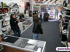 Caught stealing, now banged hard by pawn dude?