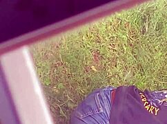 hot stepmom caught bending over in candid hidden moment