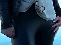 Beautiful Blonde Nathalie Savors the Intimate Moment