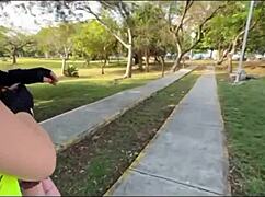 hot girl wants assfuck in car!