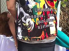 she lied to give her ass and i took it with a sex toy outdoors. 😈