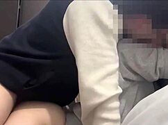 my roomie teen rides my cock non stop, moaning loud